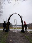 Working on the willow&nbsp;arch