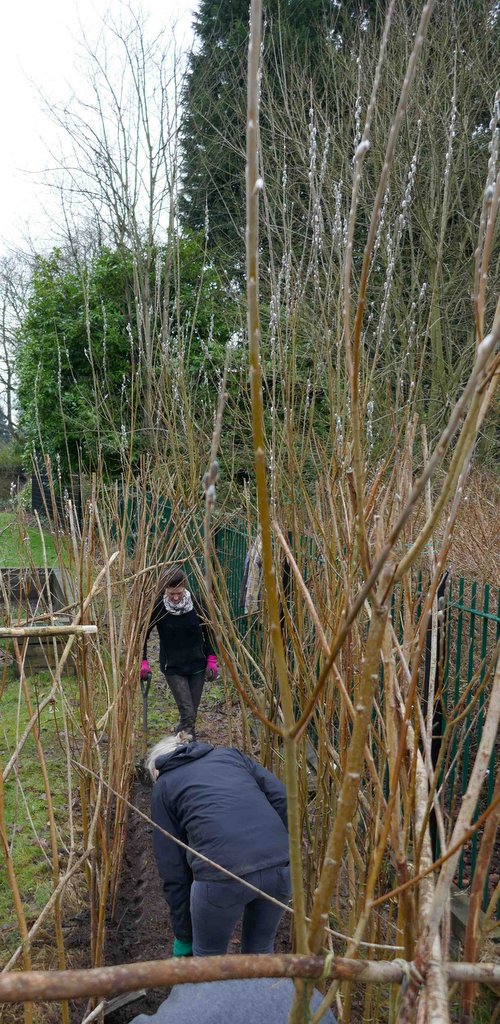 Digging trenches for the membrane