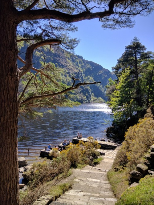 Upper lake at Glendalough